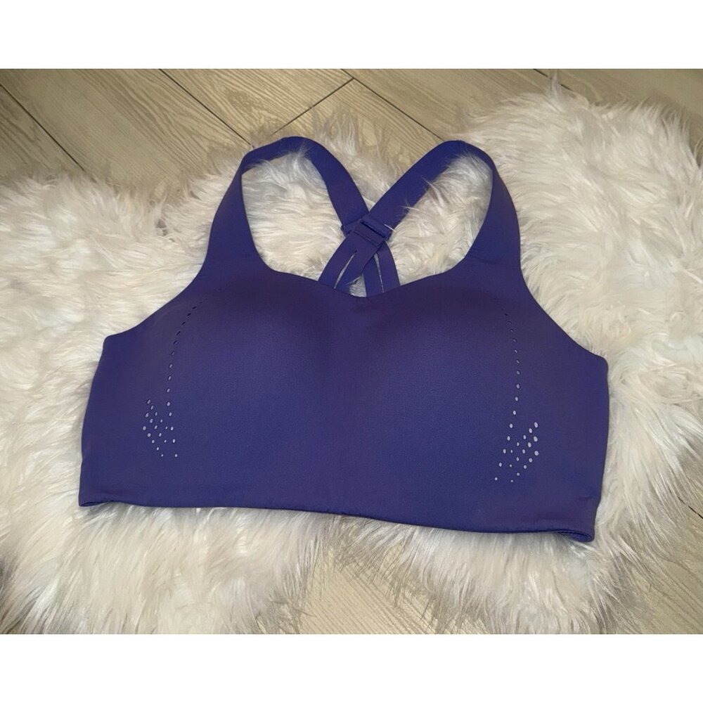 Lululemon Air Support Sports Bra High Support Crossback WF Womens 40D Purple